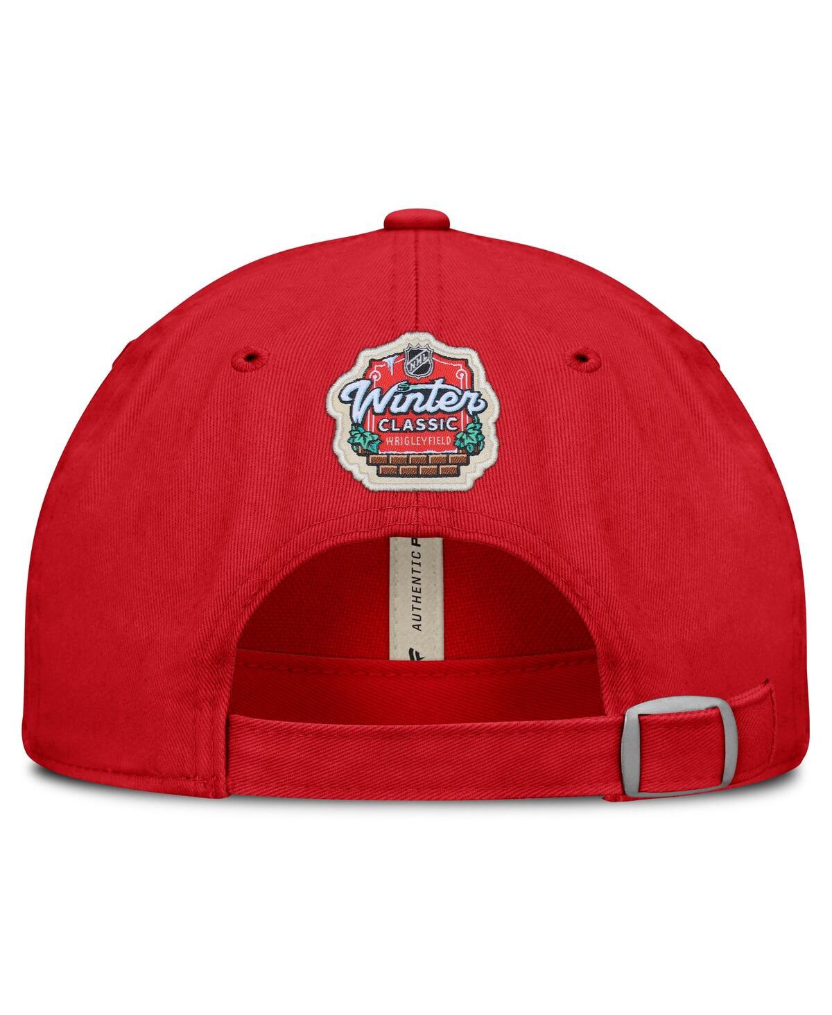 Fanatics Women's Red Chicago Blackhawks 2025 Nhl Winter Classic Adjustable Hat In Red