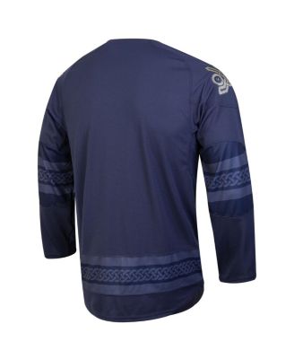 Men's Navy Notre Dame Fighting Irish Ireland Replica Hockey Jersey