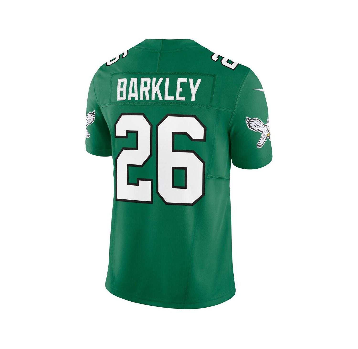 Men's Saquon Barkley Kelly Green Philadelphia Eagles Alternate Vapor F.U.S.E. Limited Jersey