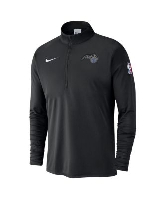 Men's Black Orlando Magic 2024/25 Courtside Performance Half-Zip Top