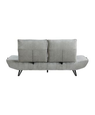 91" White Label Power Adjustable Viggo Sofa
