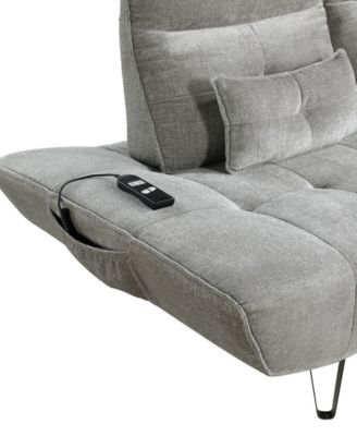 91" White Label Power Adjustable Viggo Sofa