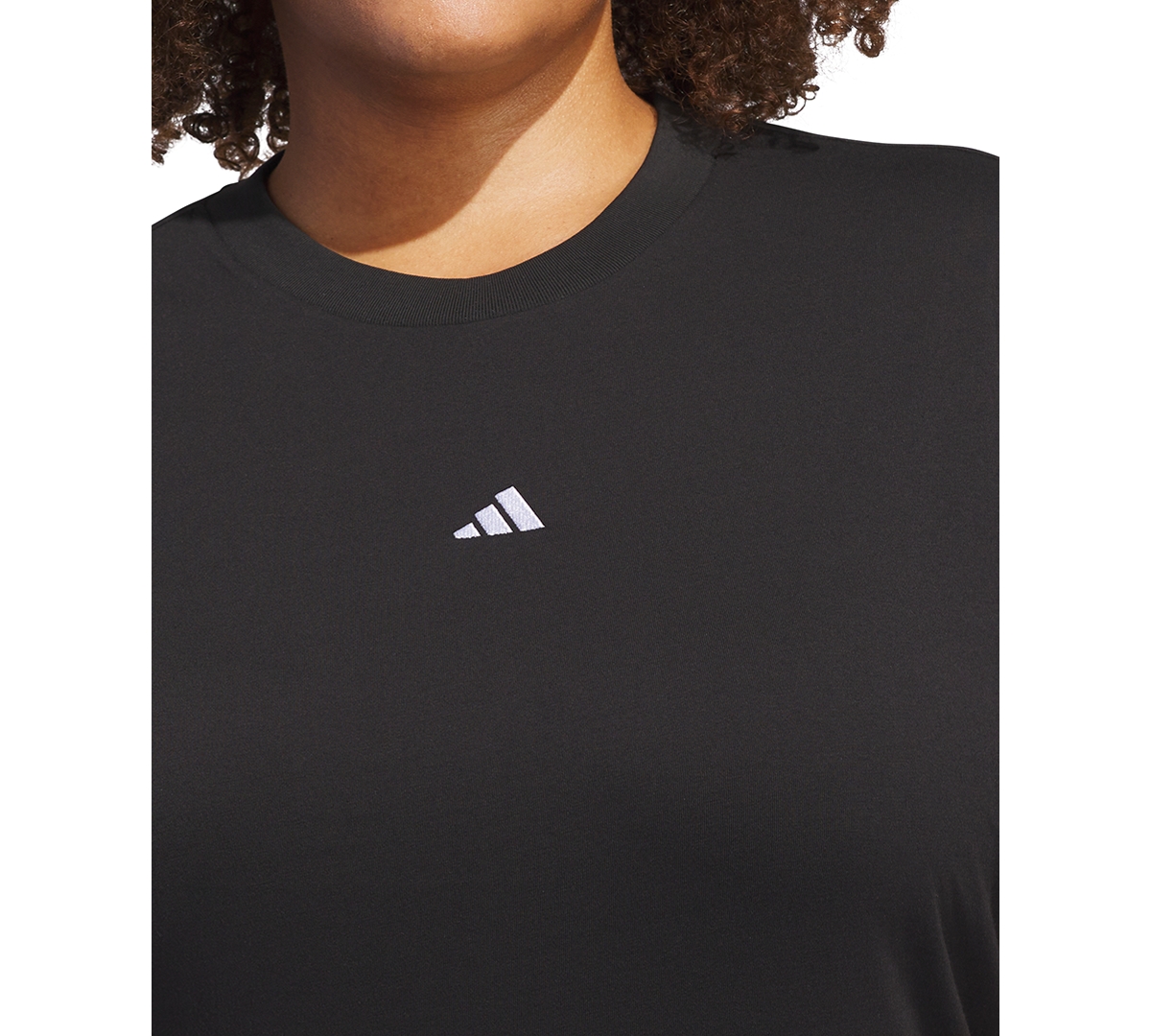 ADIDAS ORIGINALS PLUS SIZE ESSENTIALS LOGO T-SHIRT