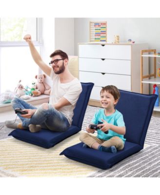 Adjustable 6 positions Folding Lazy Man Sofa Chair Floor Chair