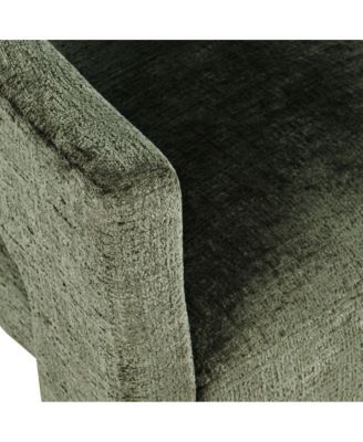 Gwen Modern Luxury Jacquard Fabric Upholstered Sculpture Counter Stool