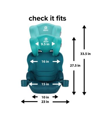 Toddler Everett NXT Rigid Latch High Back Booster Car Seat