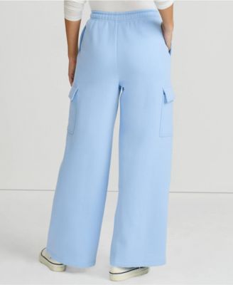 Women's Serious Sweats High Rise Wide Leg Cargo Pant - Set Bottom