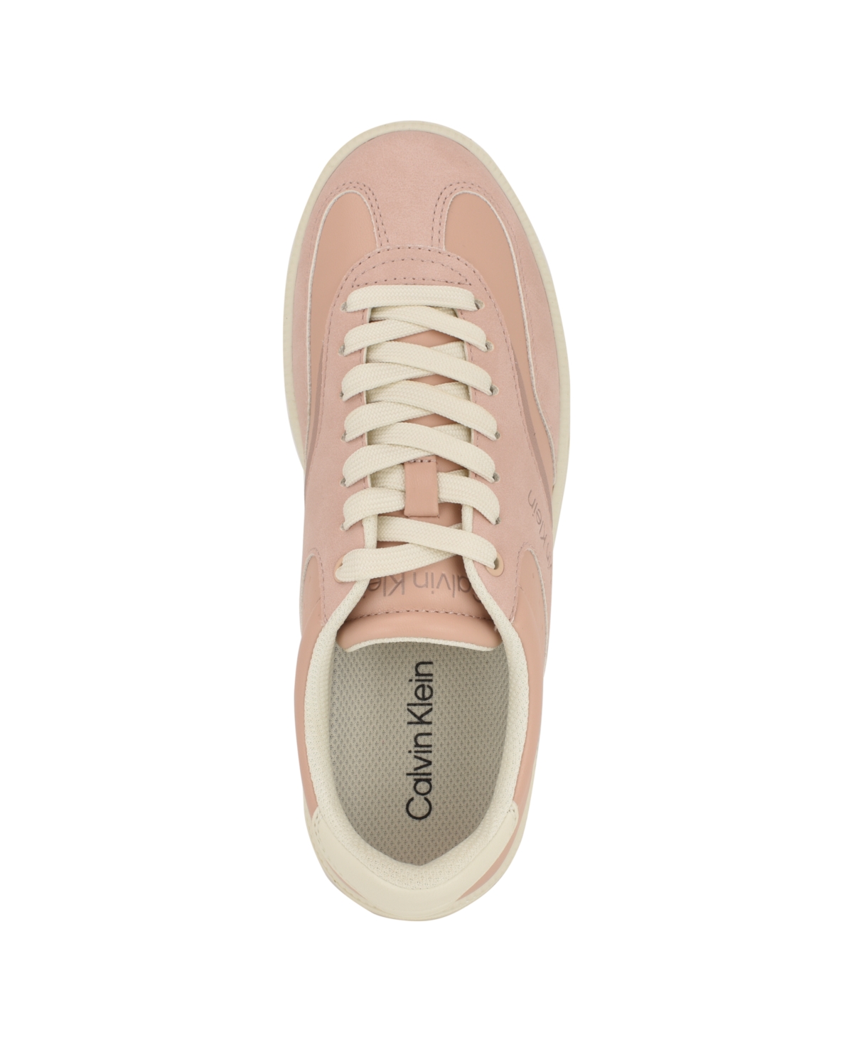 Calvin Klein Women's Norah Casual Lace-up Sneakers In Light Pink