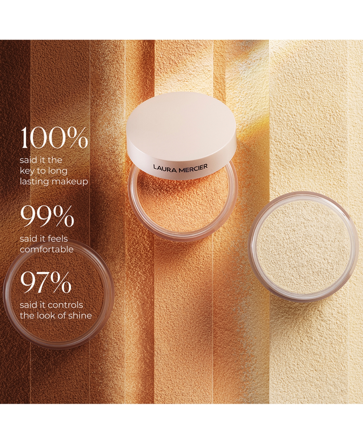 Laura Mercier Limited-edition Jumbo Ultra Blur Loose Setting Powder, 1.023 Oz. In Translucent Honey- For Medium Skin Tones