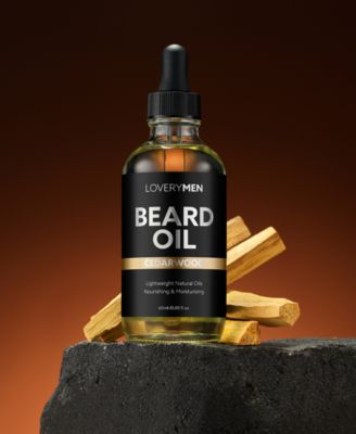 LoveryMen Cedarwood Beard Oil, 4 oz.