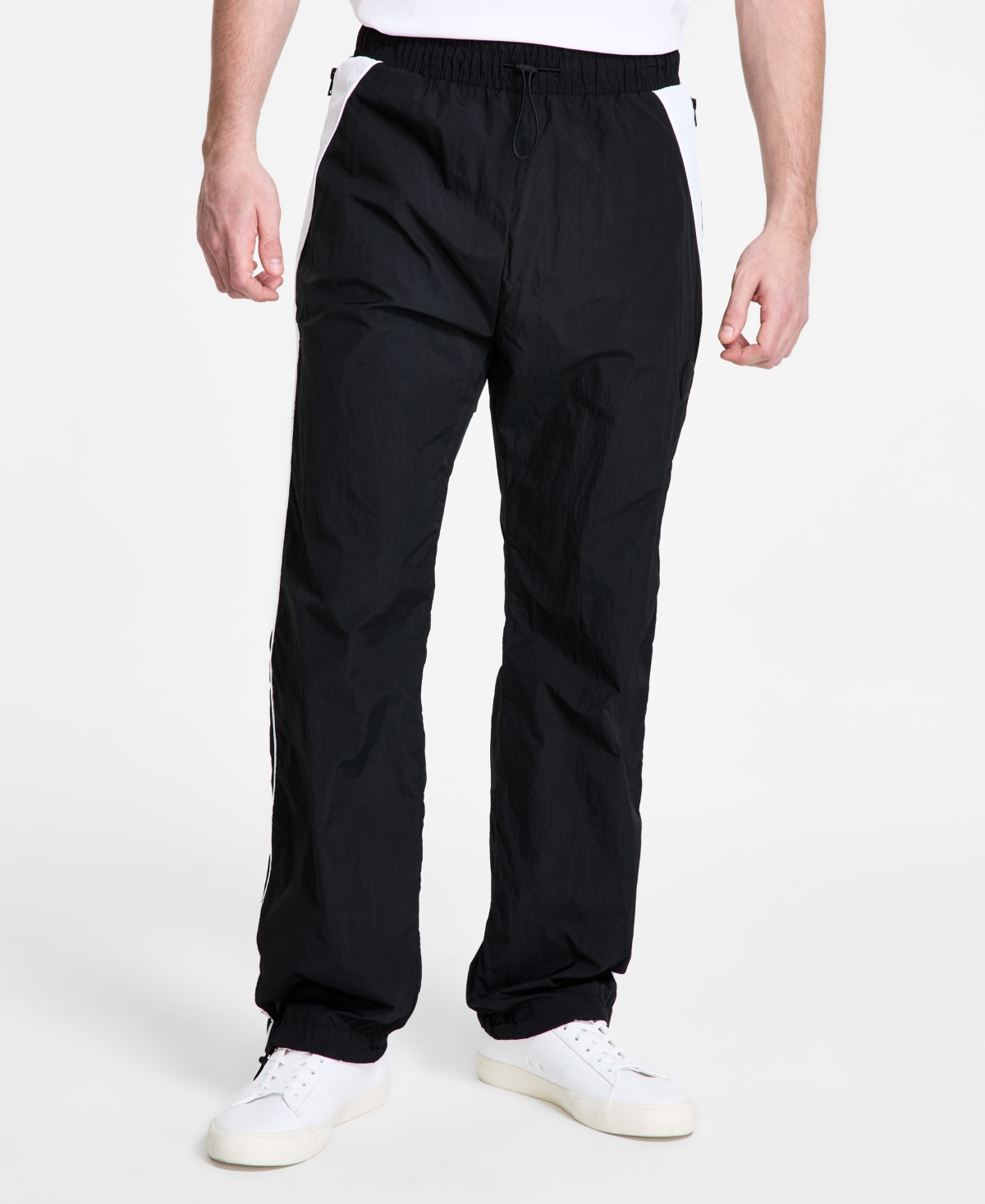 Hugo Boss Hugo By  Men's Relaxed-fit Gregor Sweatpants In Black