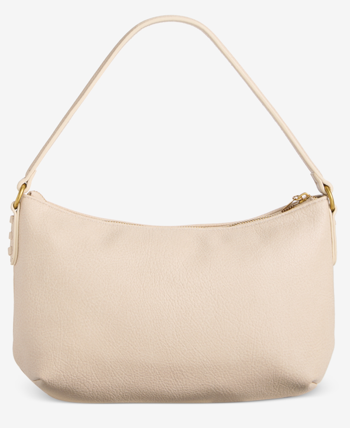 Style & Co Medium Zippered Shoulder Bag, Exclusively At Macy's In Alabaster