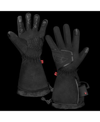 Men's AA Battery Heated Fleece Gloves 2.0 Black