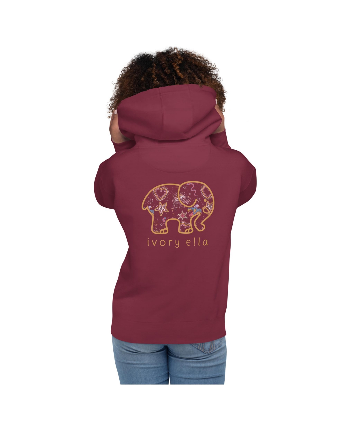 Ivory Ella Women's Starry Skies Unisex Hoodie