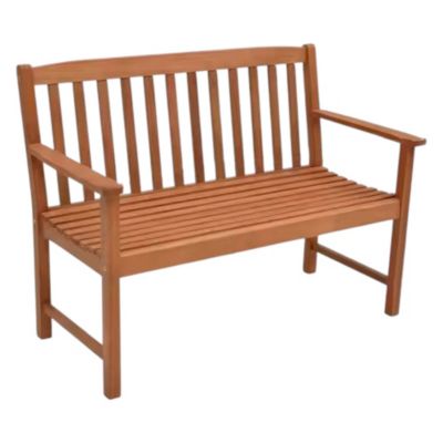 Wooden Garden Bench for Patio Backyard and Porch Seating