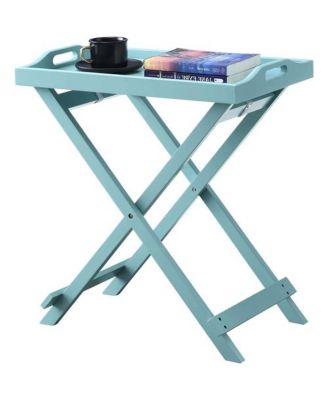 Folding Snack Table - Lightweight Portable TV Tray for Bed, Sofa, or Living Room