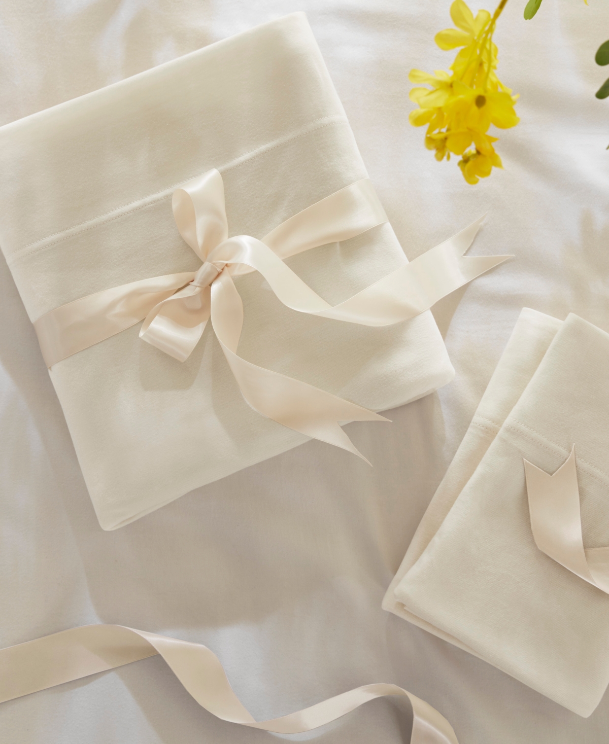Intelligent Design Jersey-knit Cotton Blend 3-pc. Sheet Set, Twin Xl In Cream