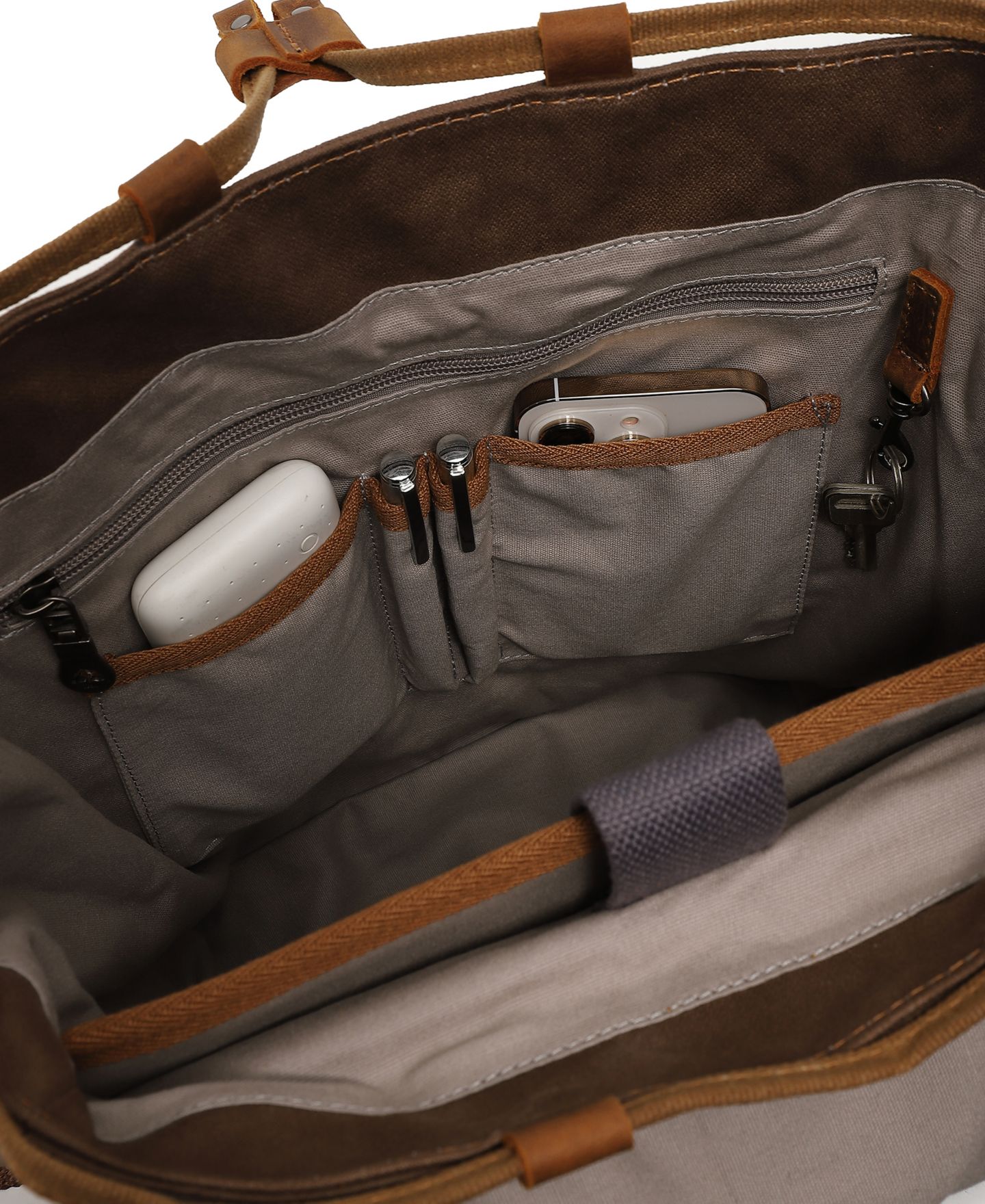 Рюкзак TSD BRAND Oak Hill Canvas, цвет: Коричневый — фото 7