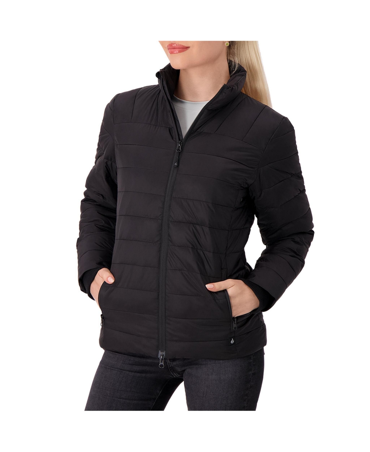 Women's Penelope Puffer Jacket - Black