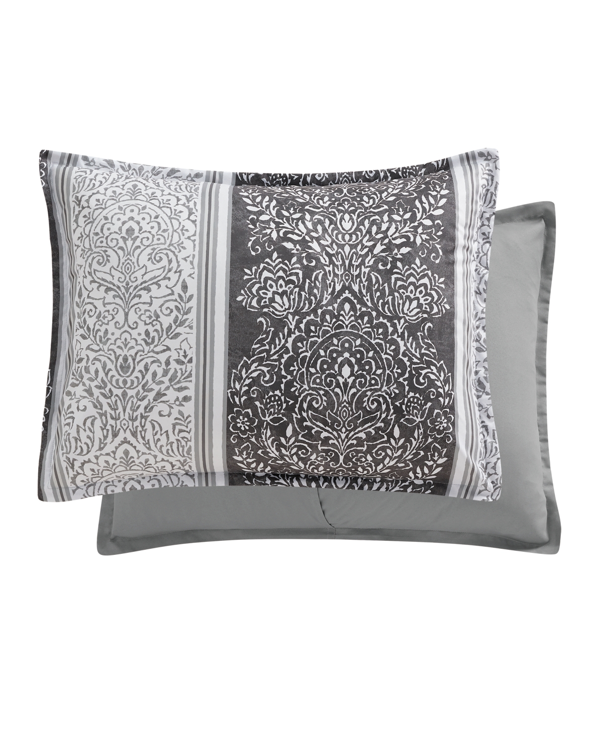 Sunham Linden Reversible 3-pc. Comforter Set, Exclusively At Macy's In Gray
