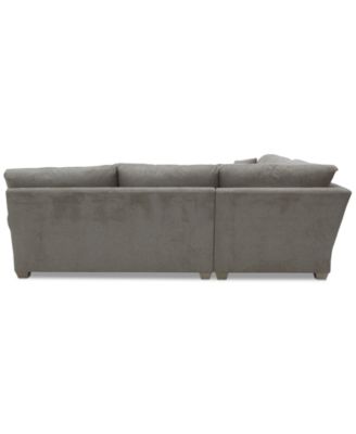 Reiter 4-Pc. Fabric Sectional Sofa, Exclusively at Macy's