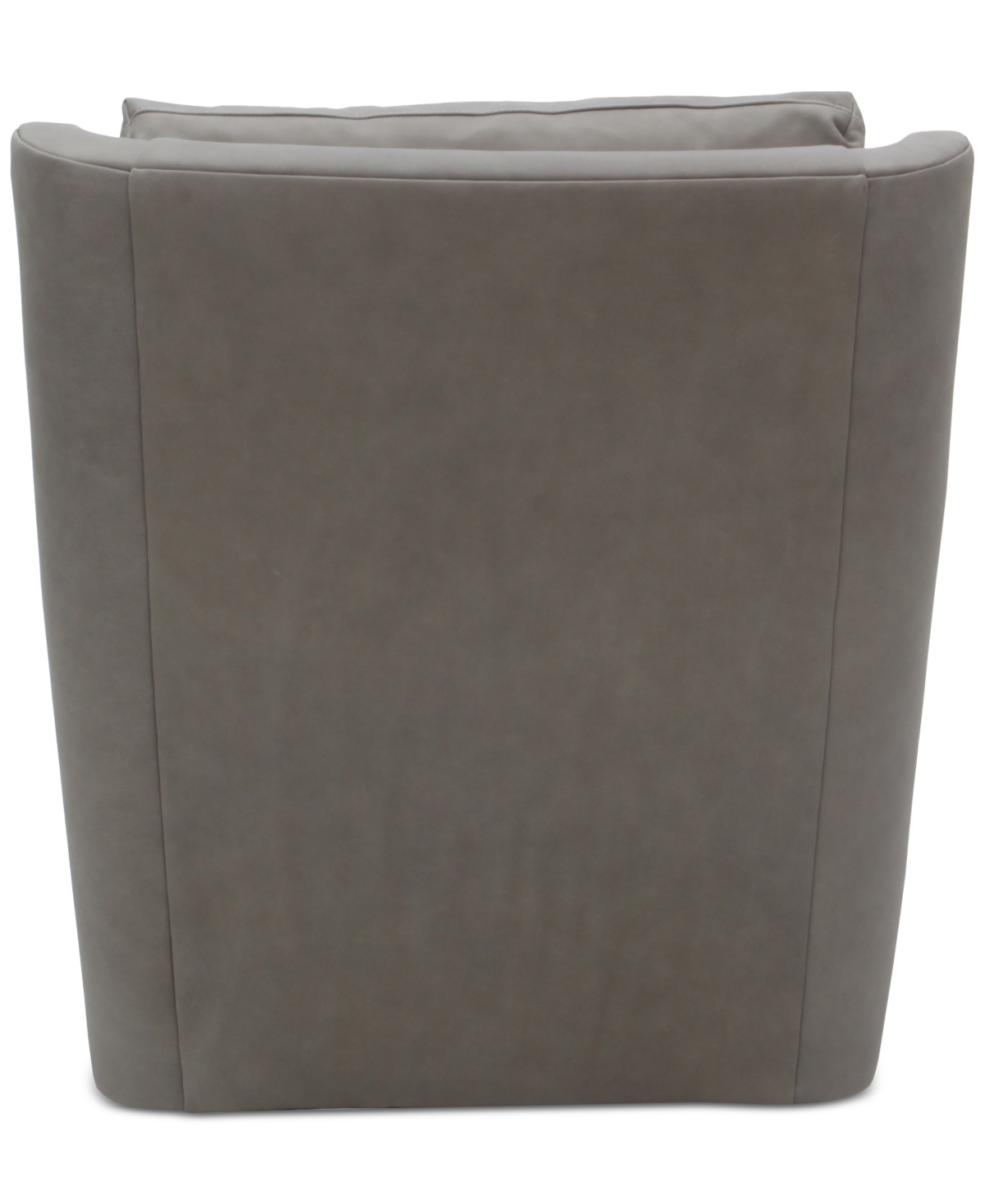 Macy's Merten Fabric Swivel Chair, Exclusively At  In Grey