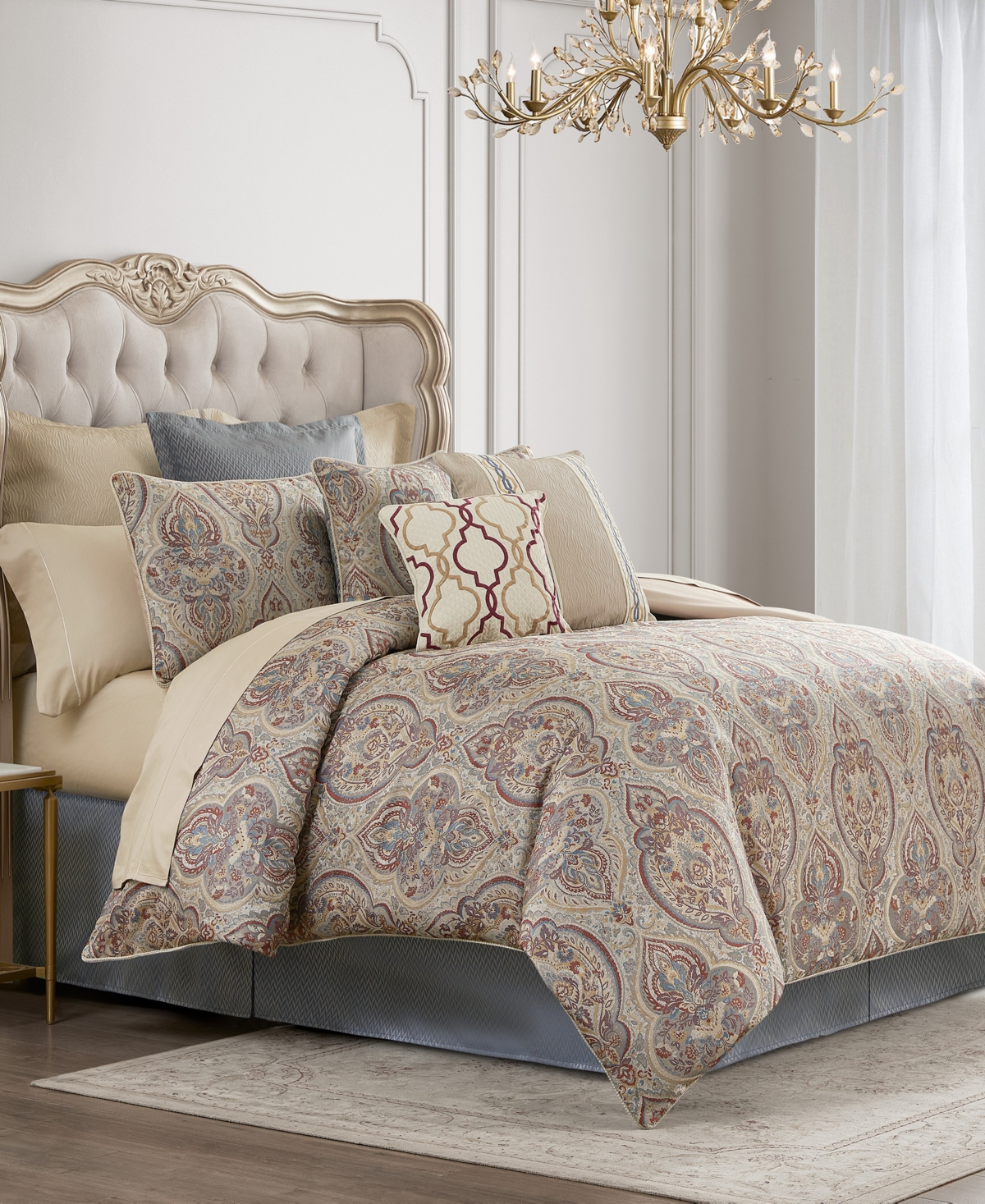 Waterford Lewiston 4-Pc. Comforter Set, Queen