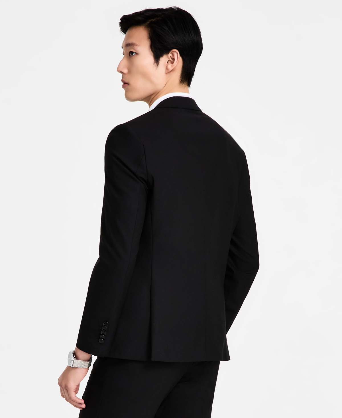 Hugo Boss Hugo By  Men's Modern-fit Wool Blend Suit In Black