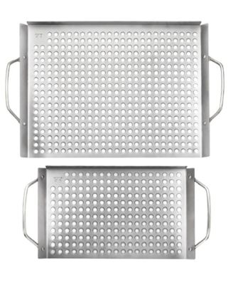 Stainless Steel 2-Piece Grill Grid Set