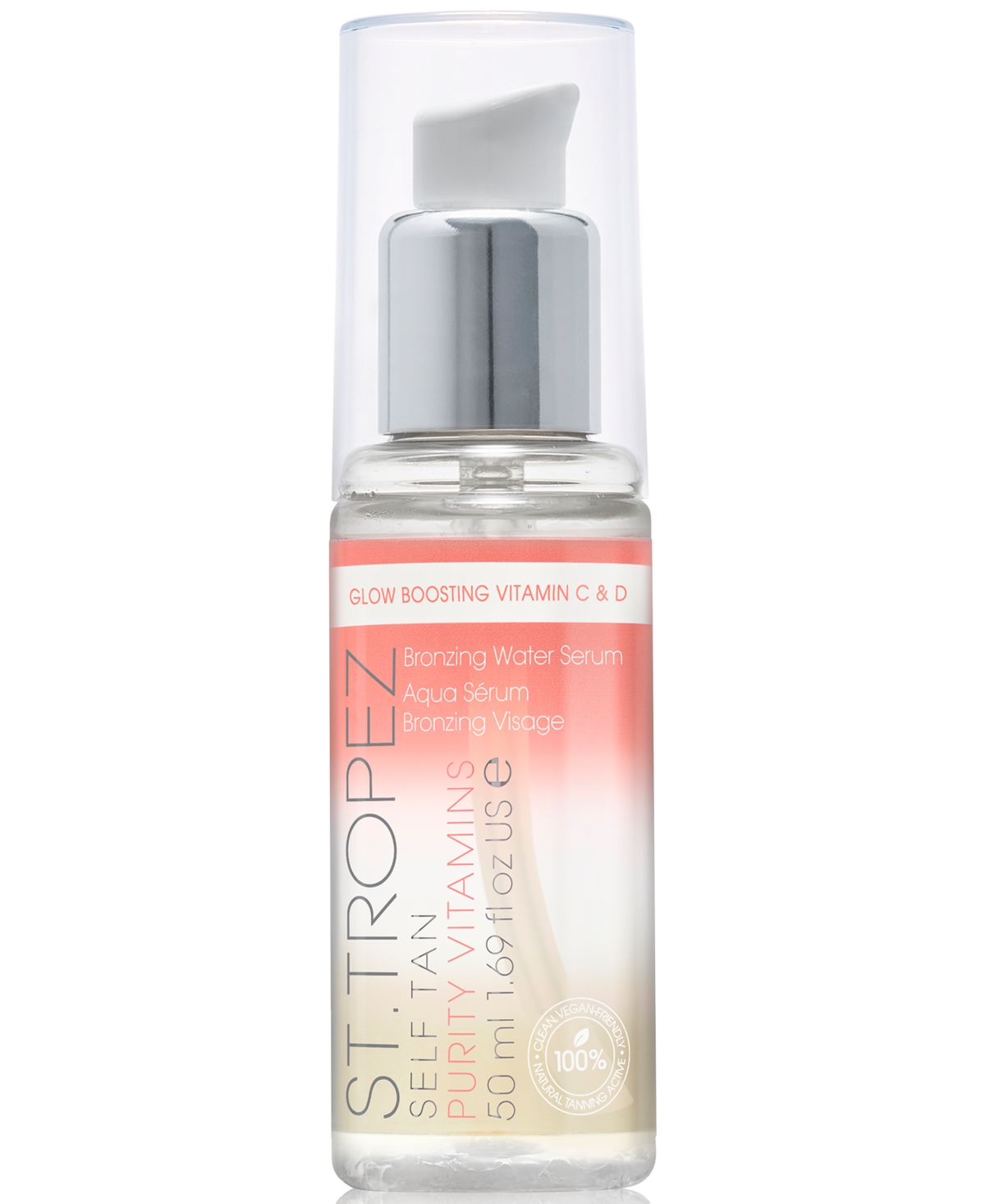 Self Tan Purity Vitamins Bronzing Water Serum, 1.69-oz.