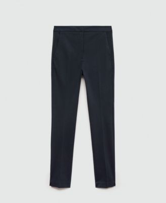 Women's Cropped Slim Fit Pants