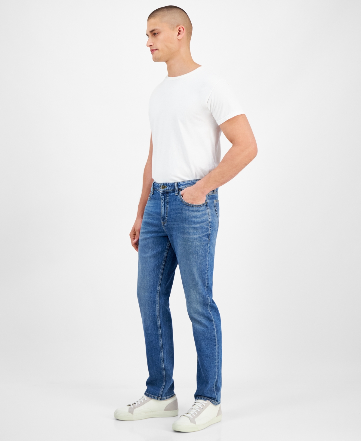 Sun + Stone Men's Slim-fit Cyprus Jeans, Exclusively At Macy's In Cyprus