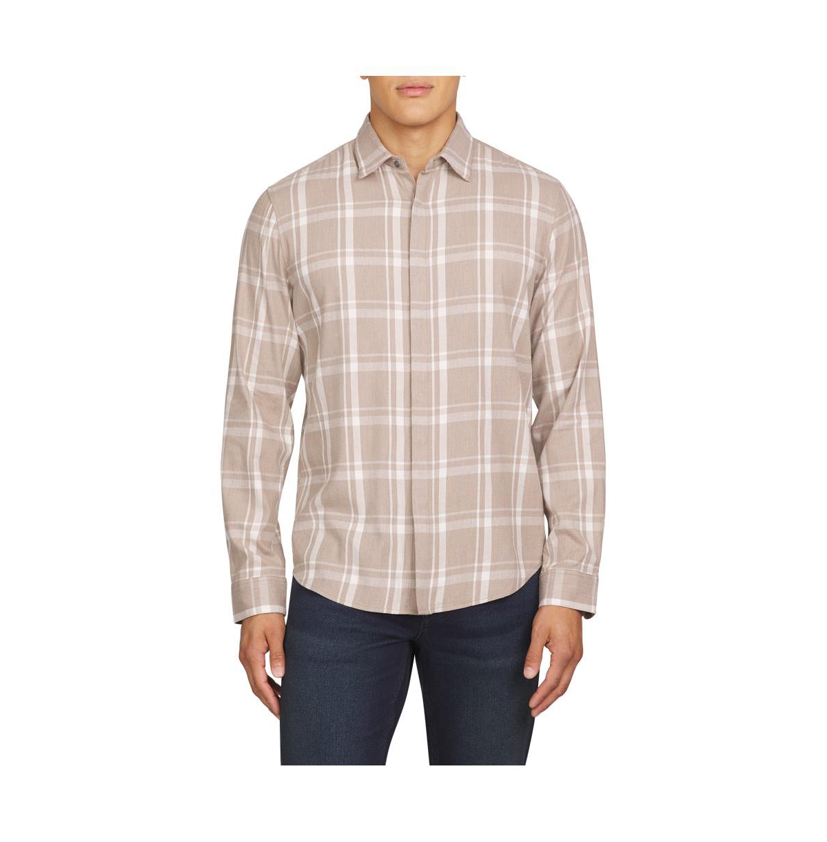 Men's Hartman Long Sleeve Shirt - Heather chestnut