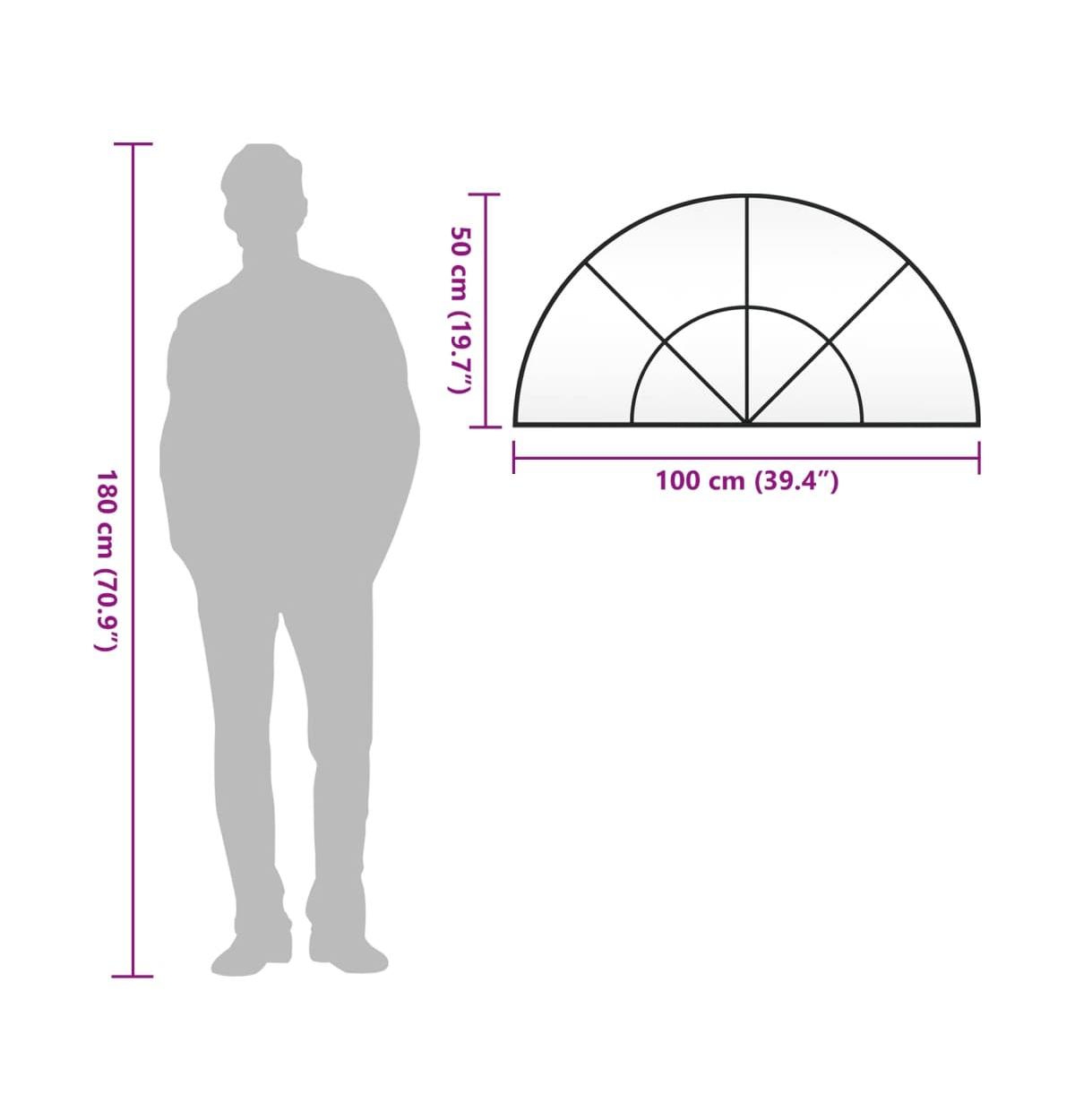 vidaXL Wall Mirror39.4