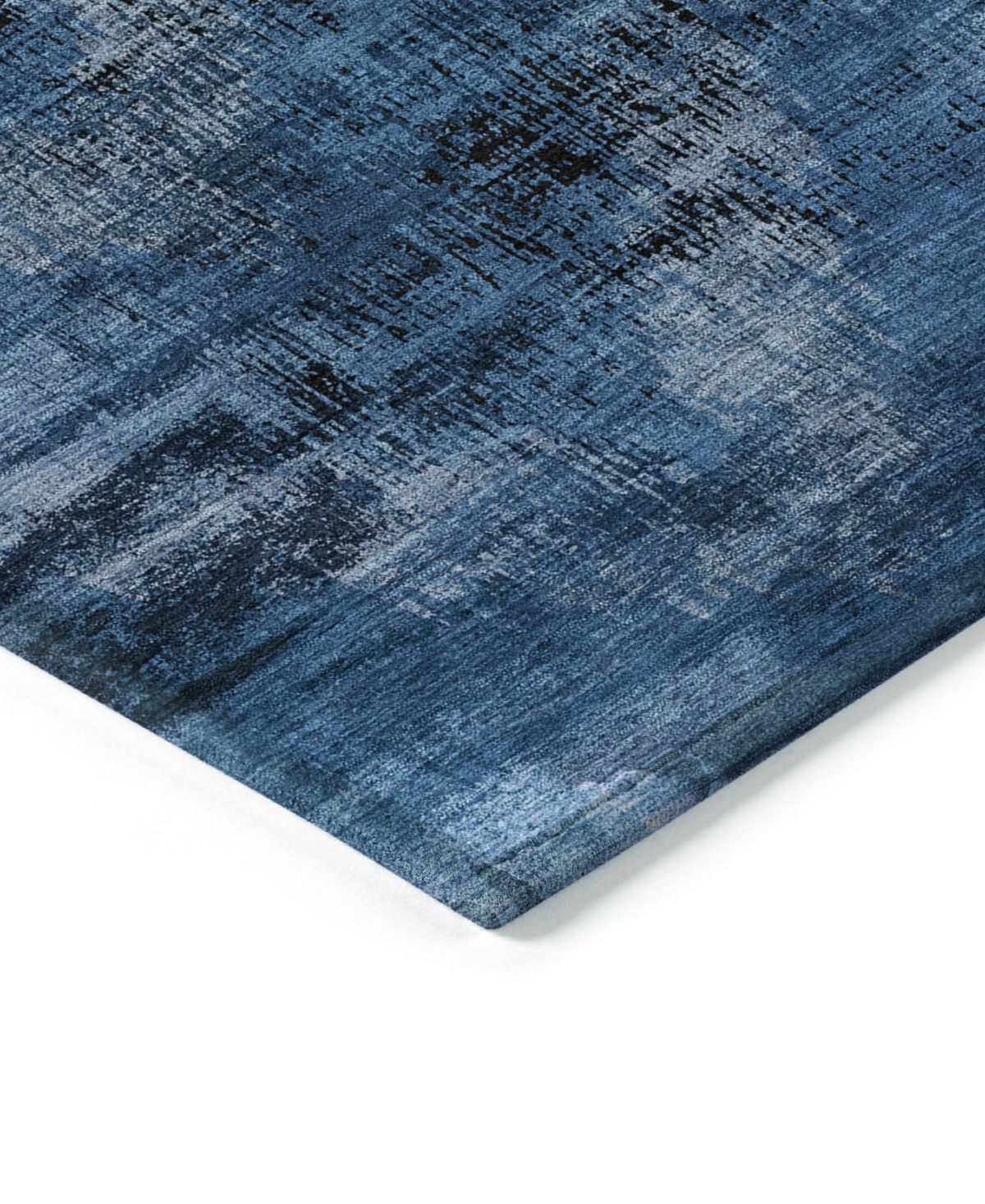Addison Chantille Machine Washable Acn792 2'6''x3'10'' Area Rug In Blue
