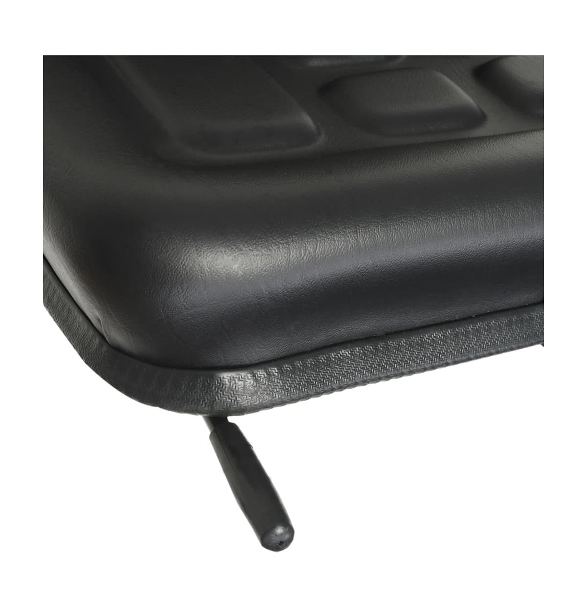 vidaXL Universal Tractor Seat- Black
