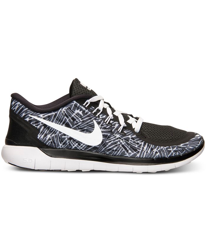 Nike Women's Free 5.0 Print Running Sneakers from Finish Line & Reviews ...