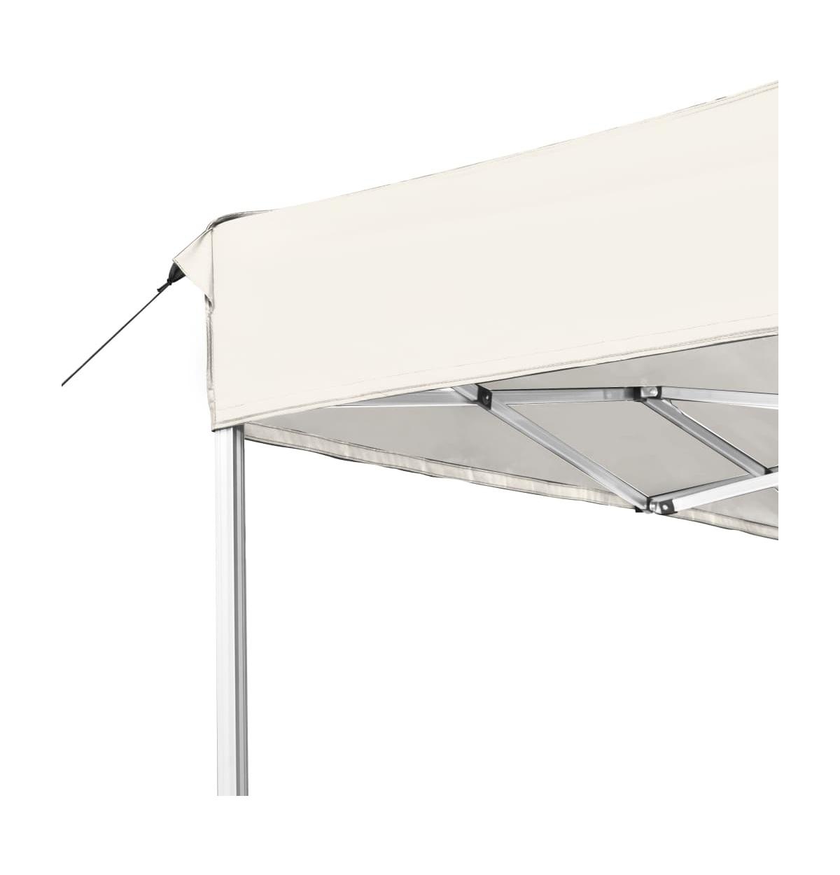 Professional Folding Party Tent Aluminum- Cream