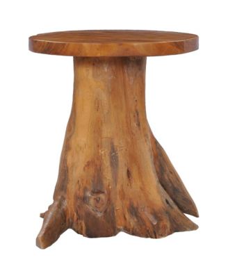 Coffee Table 15.7"x15.7" Solid Teak Wood