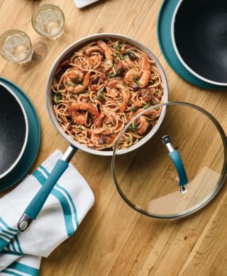 Cucina Ceramic Nonstick 3-Quart Saute Pan with Lid