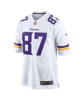 Men's T.J. Hockenson White Minnesota Vikings Game Player Jersey