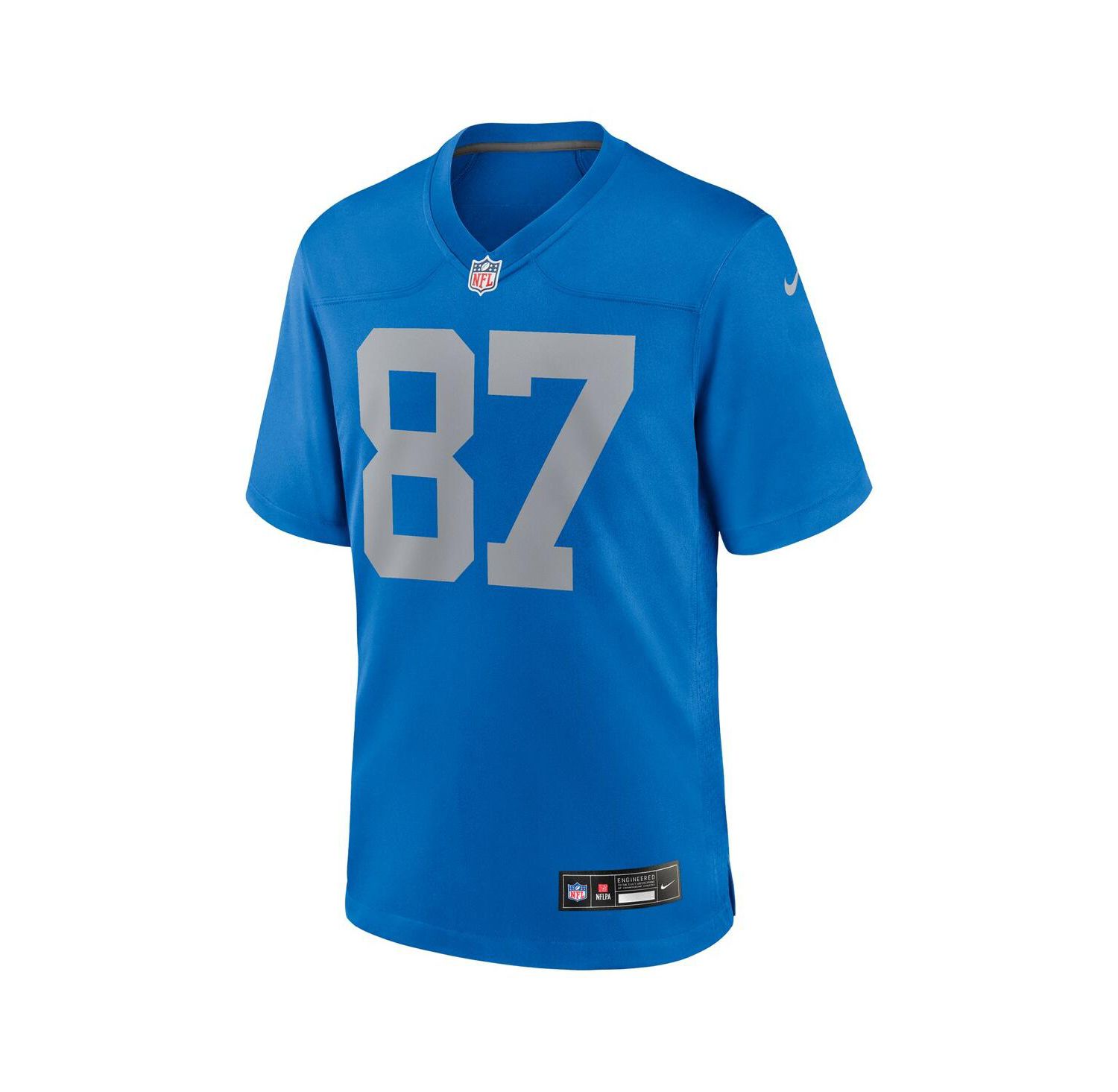 Men's Sam LaPorta Blue Detroit Lions Alternate Game Jersey