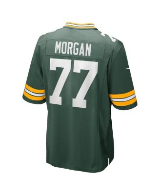 Men's Jordan Morgan Green Green Bay Packers Player Game Jersey