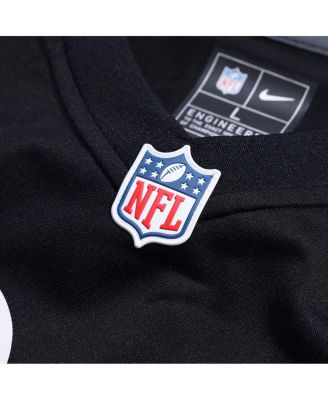 Men's Russell Wilson Black Pittsburgh Steelers Game Jersey