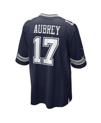 Men's Brandon Aubrey Navy Dallas Cowboys Team Game Jersey