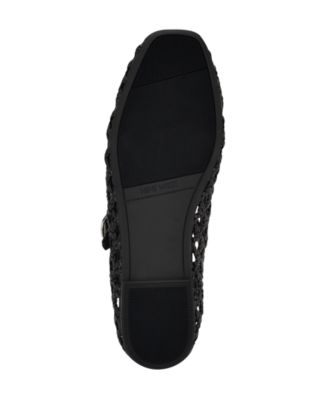 【NINE WEST】Halie メリージェーン フラット シューズ Nine West Women's Halie Woven Mary Jane Flats - Macy's