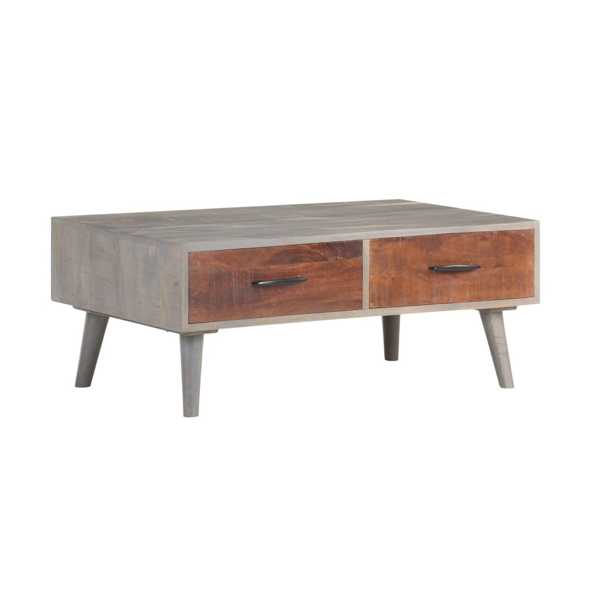 vidaXL Coffee Table Gray 39.4
