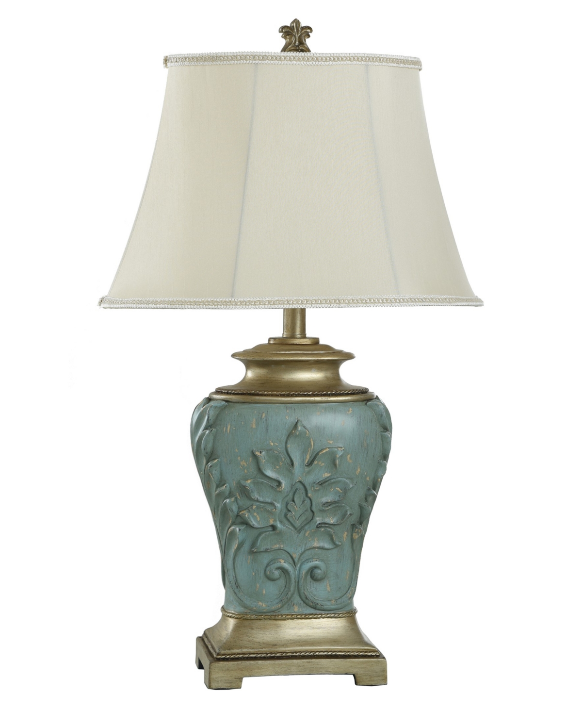 STYLECRAFT HOME COLLECTION 28.5" GLASS MAGONIA TABLE LAMP 