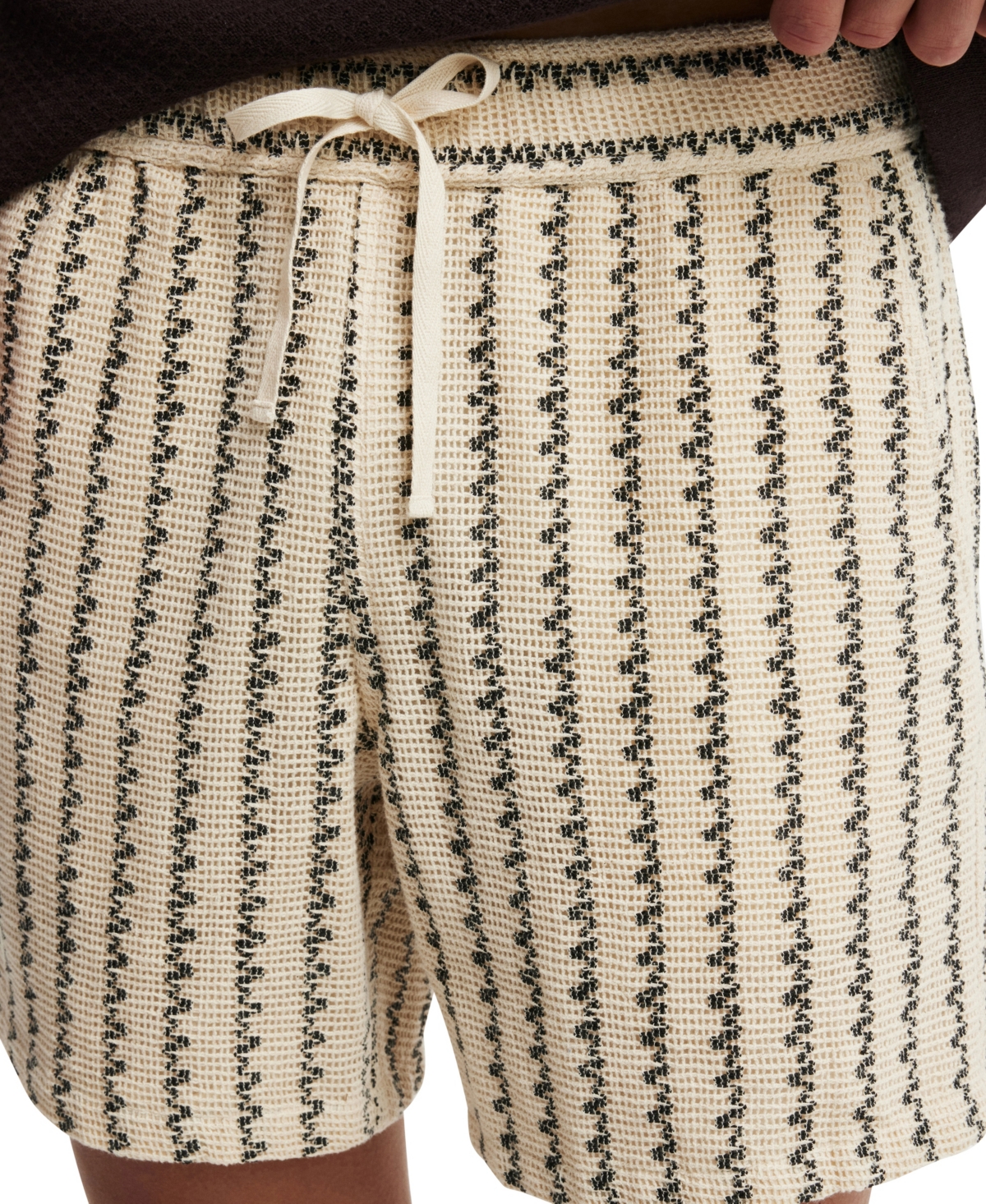 Shop Cotton On Men's Easy Short In Natural Resort Stripe