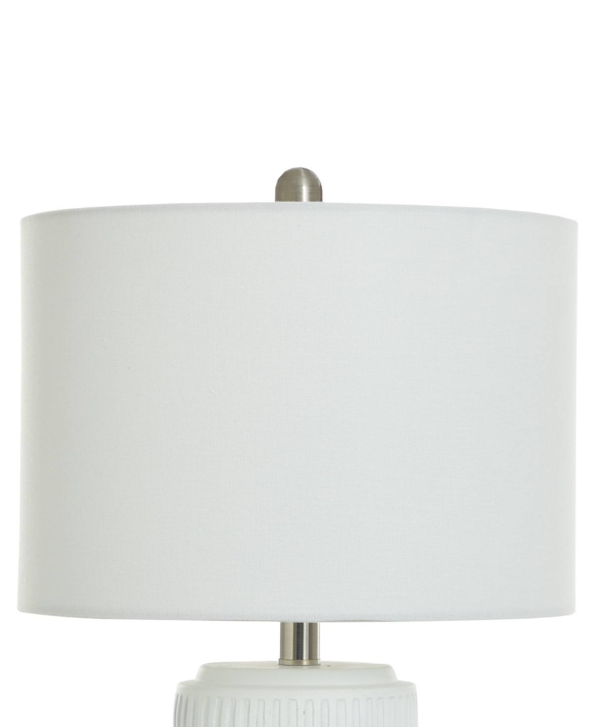 StyleCraft Home Collection 21" Metal Joni Ceramic Table Lamp